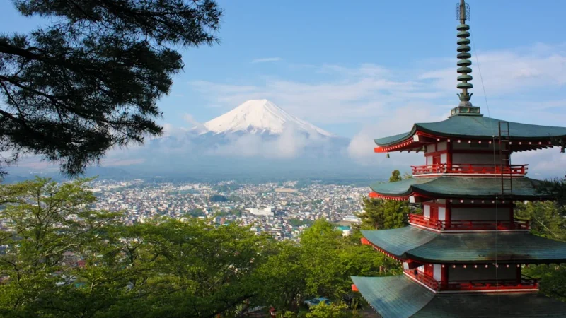 Mountain in Japan